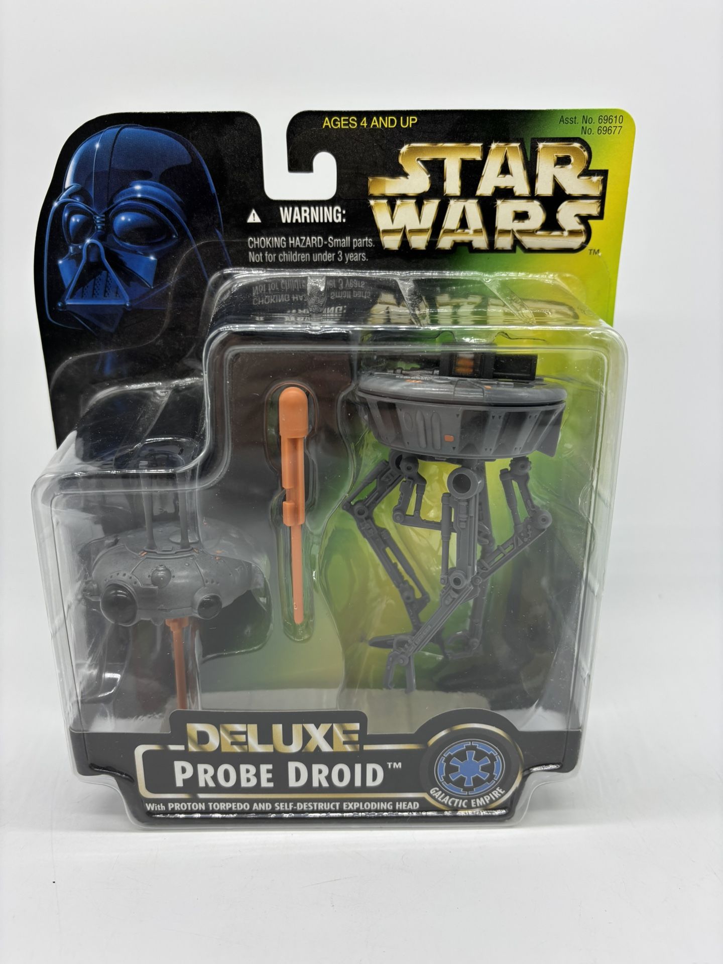 STAR WARS THE POWER OF THE FORCE POTF DELUXE PROBE DROID FIGURE 1996