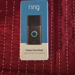 Ring video doorbell (new in box)