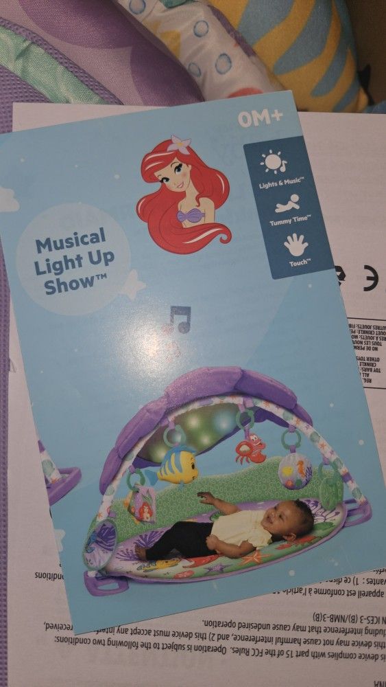 Bright Starts Little Mermaid Play Mat