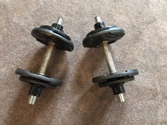 Adjustable Free Hand Weights/Dumbbells