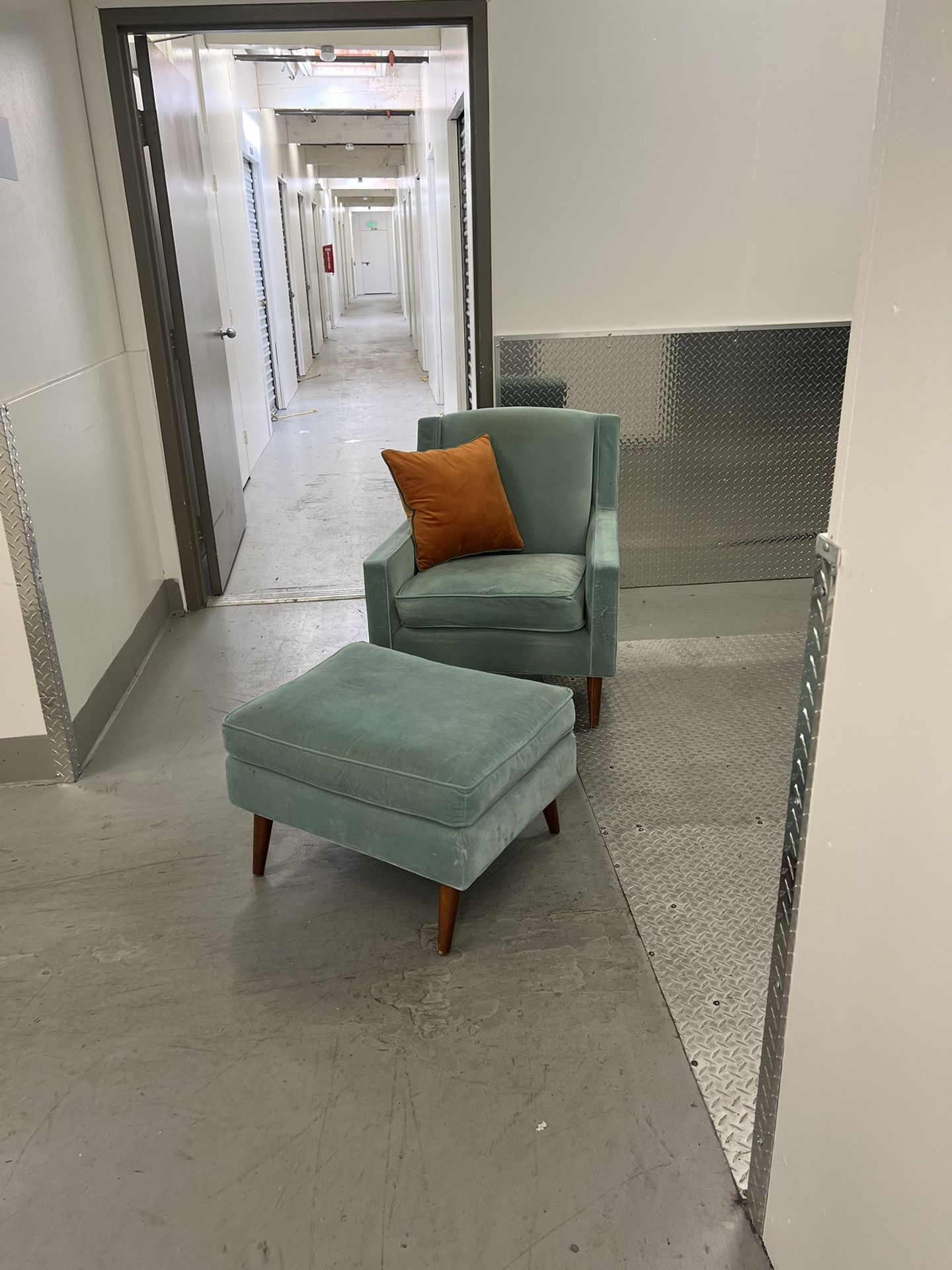 Mcm Chair And Ottoman