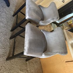 Bar Stool Chairs  2 Piece - Price Neg.