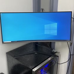 Samsung 34" Curved Monitor c34h890wgn   HDMI, DP, Type C ports