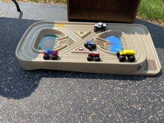 Monster Truck Track With Trucks