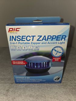 Rechargeable Portable Insect  Zapper & Accent Light