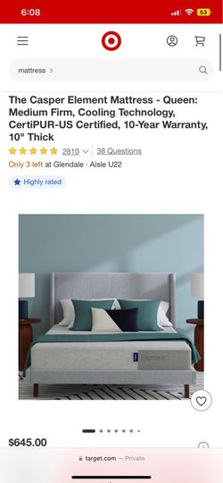 Casper Element Queen Mattress