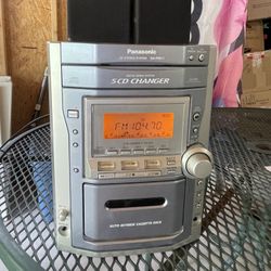 Panasonic SA-PM11 Shelf Unit w/ Sony speakers
