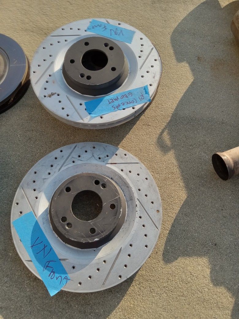 New Rotors And Calipers
