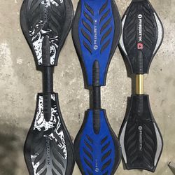 Skateboard rib sticks