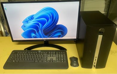 HP Pavilion Desktop PC + Monitor