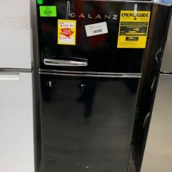 GALANZ GLR76TBKER TOP FREEZER REFRIGERATOR
