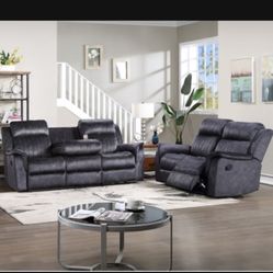 Brand New Sofa Love Recliner Set