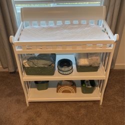Changing Table With Pad