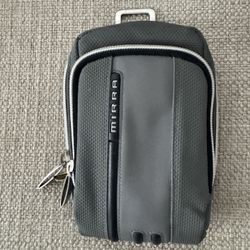 Case Logic Camera Bag Mirra Belt Case, Grey, Model 03/03/S 6.5" x 4.5”