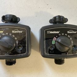 2 Sunrise Sprinkler Timers