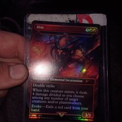 Ifrit - Fury (Rainbow Foil) - Secret Lair Drop Series (SLD) mtg
