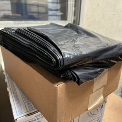 Garbage Bags 40x46 Inches Black 100 Pieces 