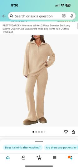 PRETTYGARDEN Women's Two Piece  Sets SIZE XXL 