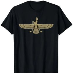Iranian Persian Zoroastrian Zartosht  Favahar TShirt