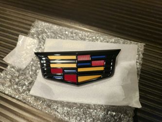 SAVAGE CADILLAC CT4 REAR TRUNK EMBLEM BLACKED OUT