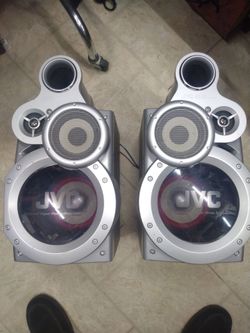 JVC 3 Way speakers