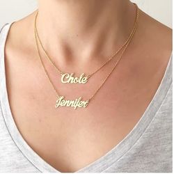 Doble custom necklace