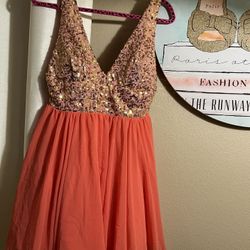 Jodi Kristopher Sparkly Party Dress