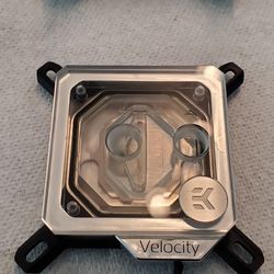 EK-Quantum Velocity D-RGB Nickel + Acetal CPU Waterblock