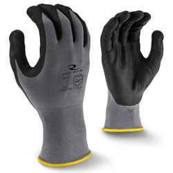 Foam Nitrile Gripper Gloves X-Large Pack of 12