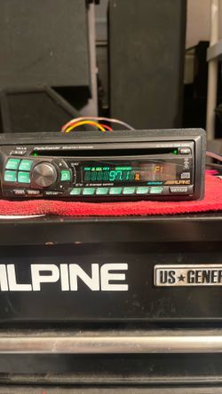 Alpine cd changer control cd player