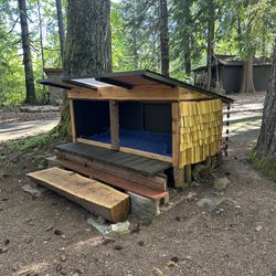 Handmade Cedar Dog house 