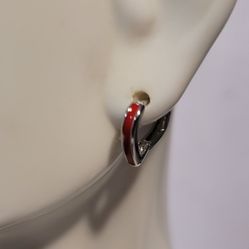 Sterling Silver Heart Earrings