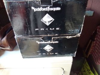12 inch fostegate subwoofers