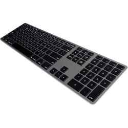 Matias Space Gray Wireless Aluminum Keyboard