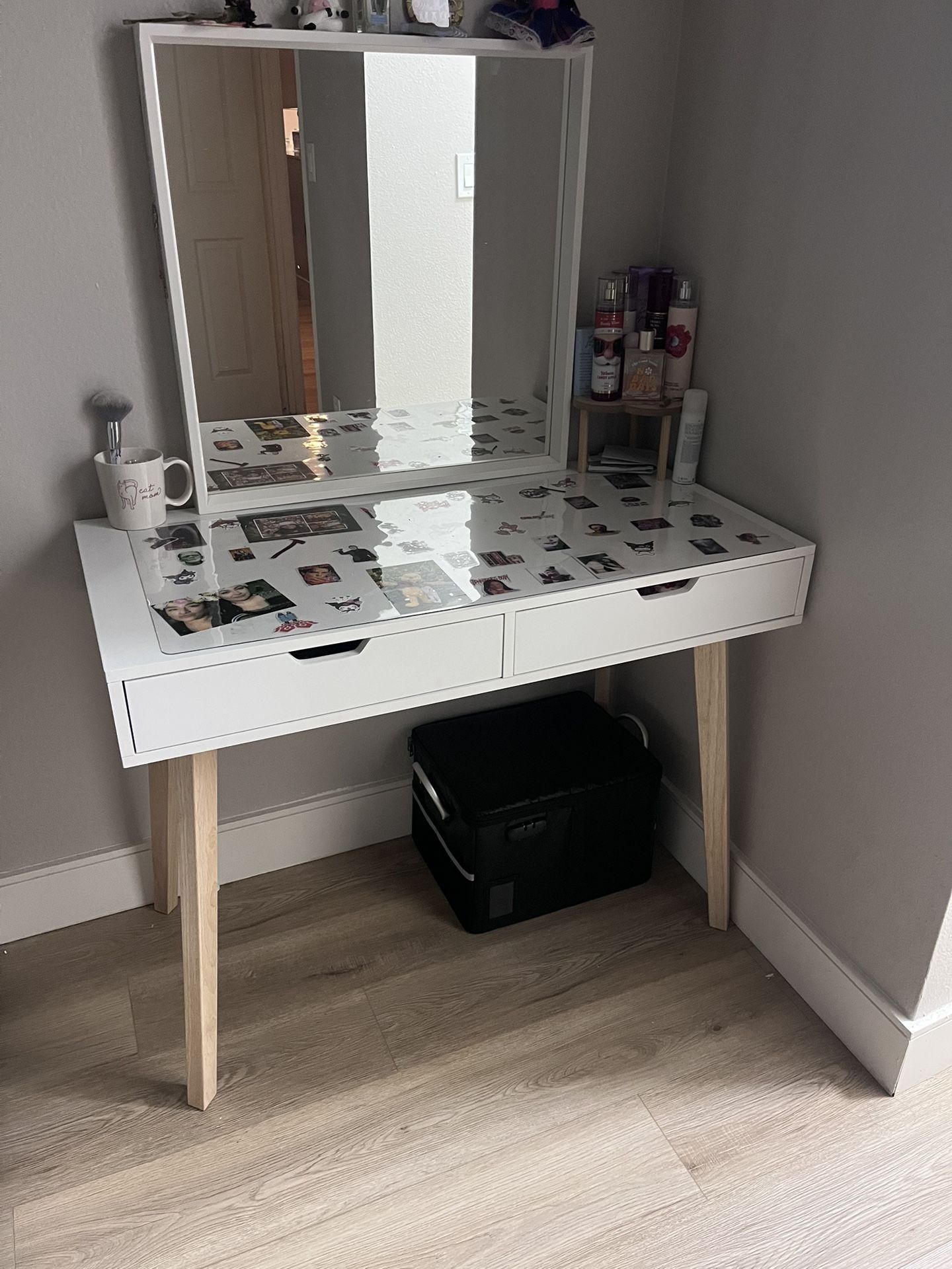 White Vanity