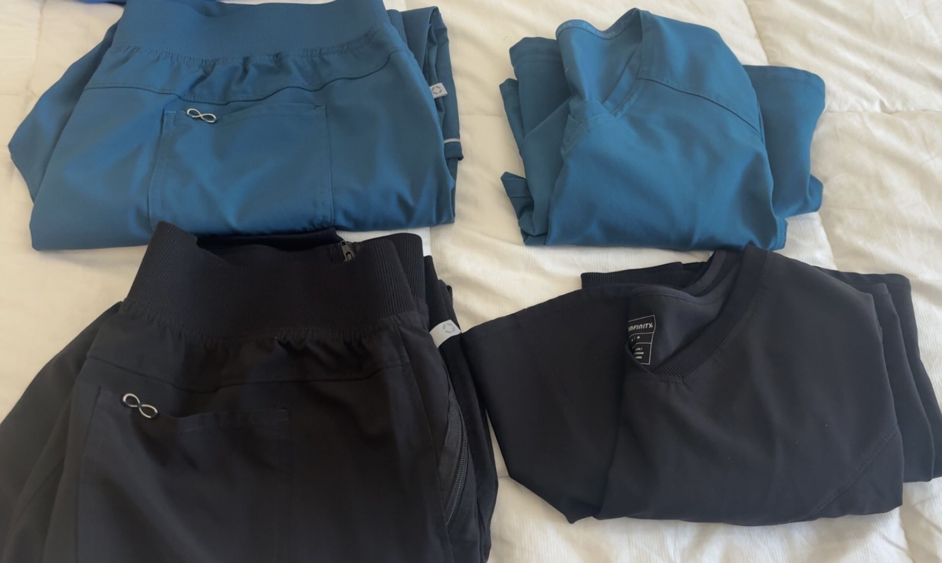 New! Cherokee Infinity Scrubs 2 Sets