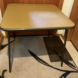 Folding Card Table 