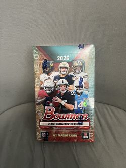 2026 bowman football hobby box