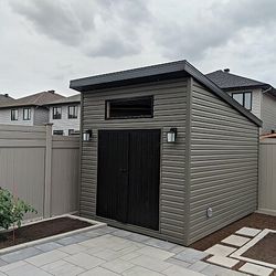 10 × 12 Lean To Shed Modern Style