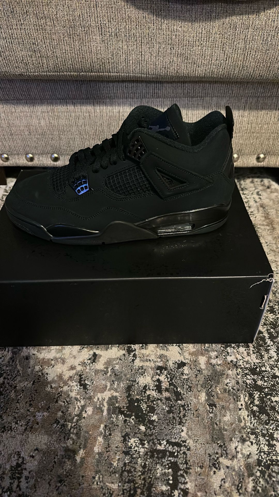 Jordan Black Cat 4 Sz 12