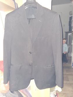 38R Mens Suit With 2 Pants Slacks.