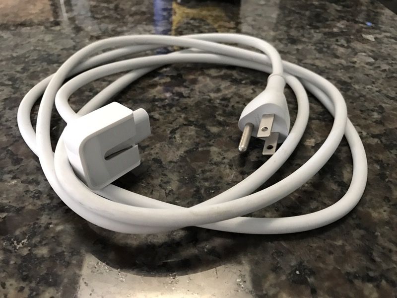 Longwell LS-7A E55349 Cable Apple 6' Power Cord Extension Plug 2.5A 125V Wire for Apple