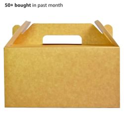 Brown Gift Boxs 50 Pieces