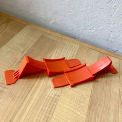 Hot Wheels Orange Track Loop Base Part 1(contact info removed)