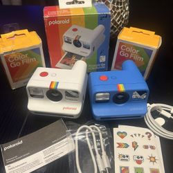 Polaroid Go Generation 2 - Mini Instant Film Camera BIG BUNDLE- Blue & White 