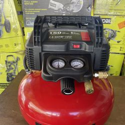 Porter-Cable 6 Gal. 150 PSI Portable Electric Pancake Air Compressor