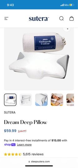 Ergonomic Memory Foam Pillow