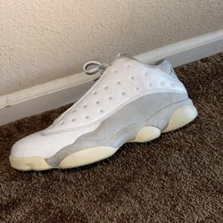 Jordan 13 Retro Low All White