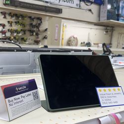 Modern Tablet with Black Display Screen