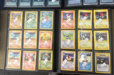 LP condition Pokémon card 1999 first edition shadowless lot of 250 cards LP condition